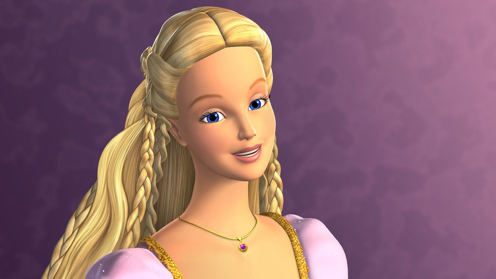 Barbie som Rapunzel - sv.tal