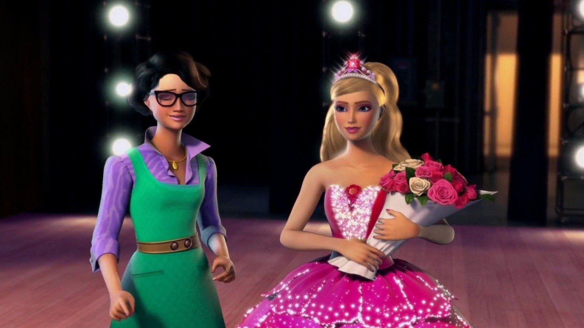 Barbie och de rosa balettskorna - sv.tal