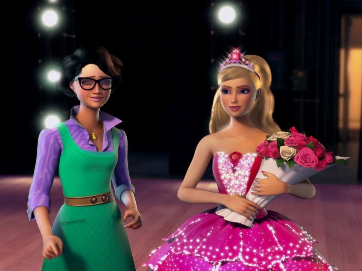 Barbie och de rosa balettskorna